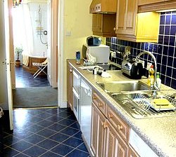 modern and well equipped kitchen