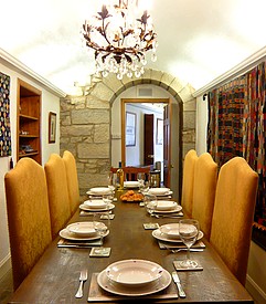 Formal Dining in the Lower apartment