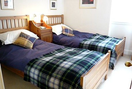 Upper twin bedroom